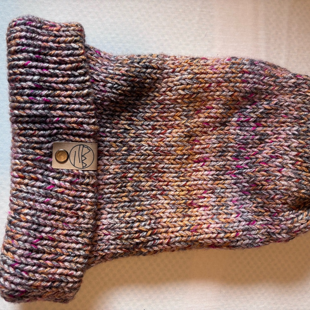 Multicolor Knit Beanie